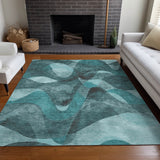 addison chantille acn536 teal rug