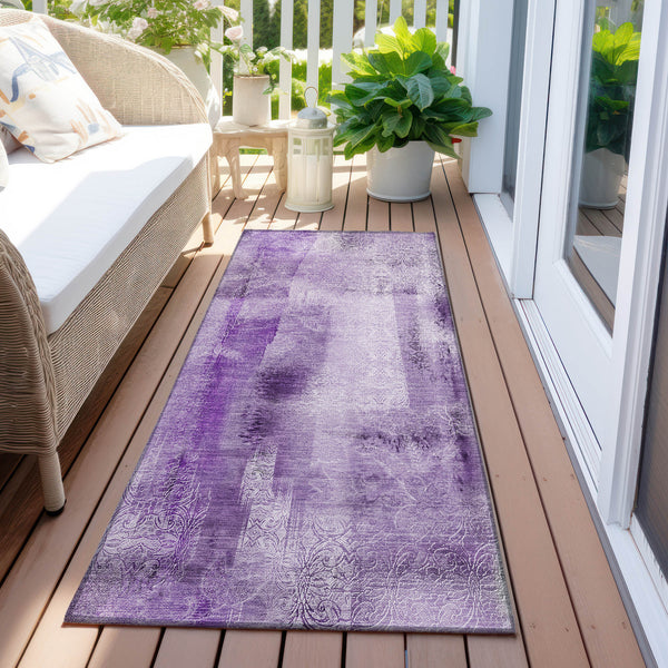 addison chantille acn537 purple rug