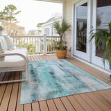 addison chantille acn537 teal rug