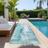 addison chantille acn537 teal rug