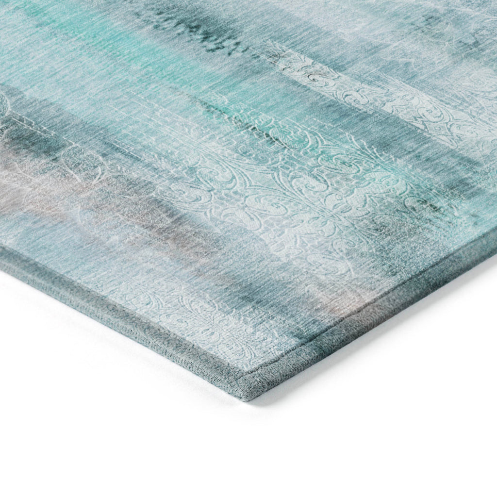 addison chantille acn537 teal rug