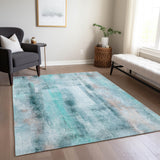 addison chantille acn537 teal rug
