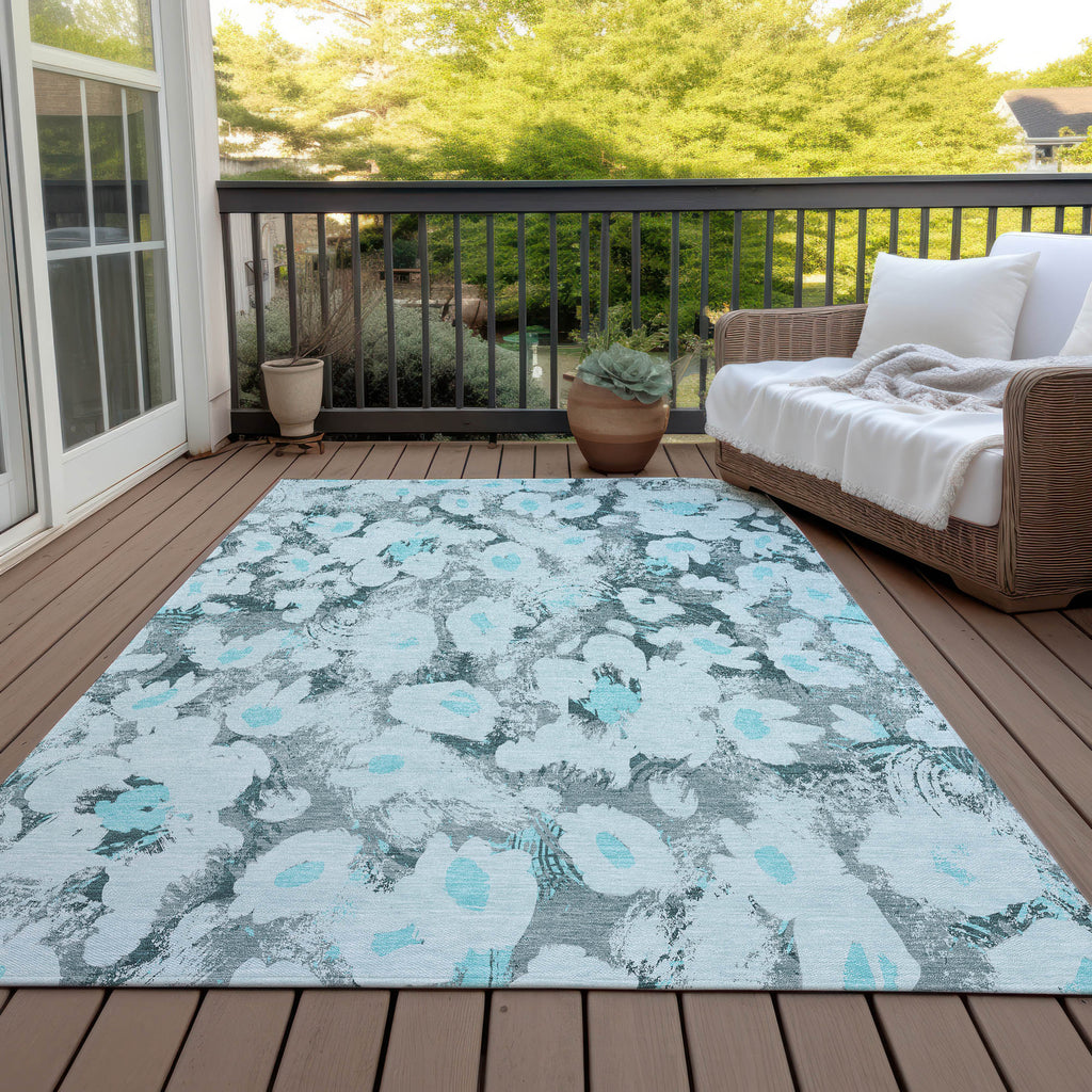 addison chantille acn538 teal rug