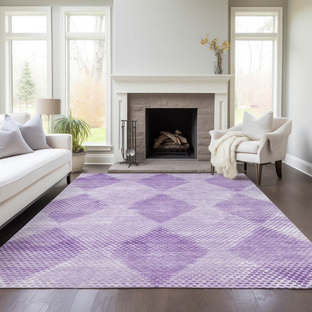addison chantille acn539 lavender rug