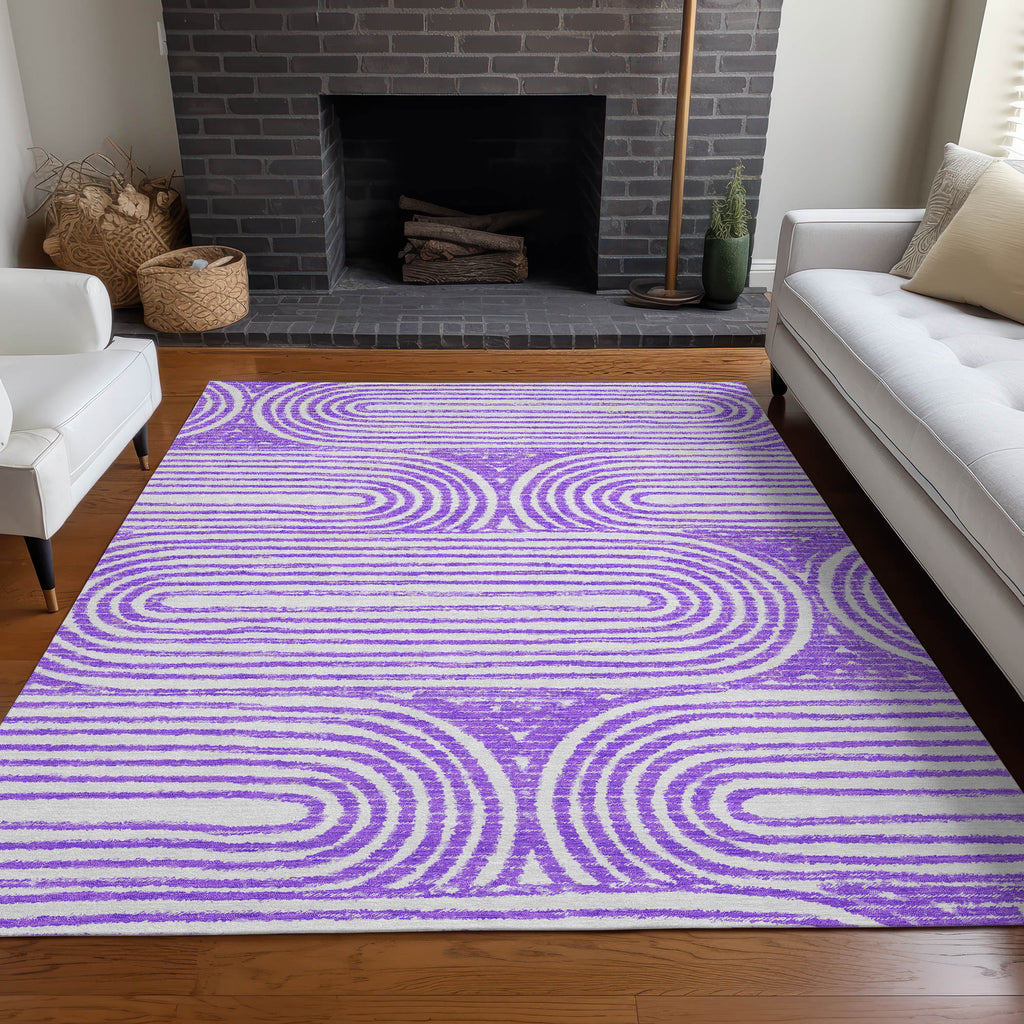 addison chantille acn540 purple rug