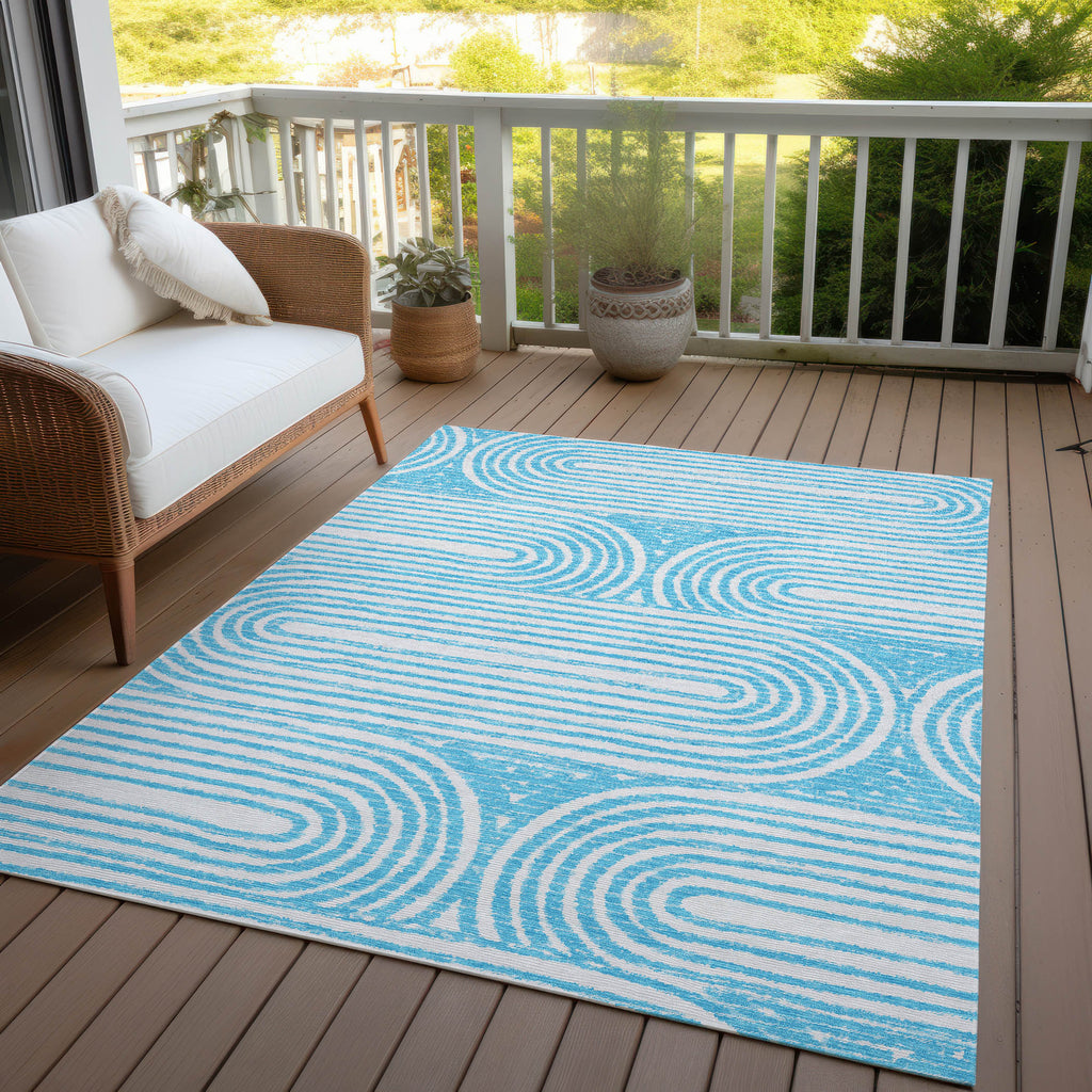 addison chantille acn540 teal rug