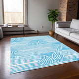 addison chantille acn540 teal rug