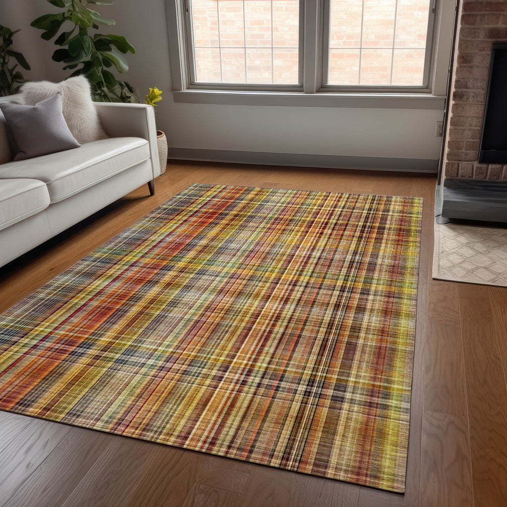 addison chantille acn541 paprika rug
