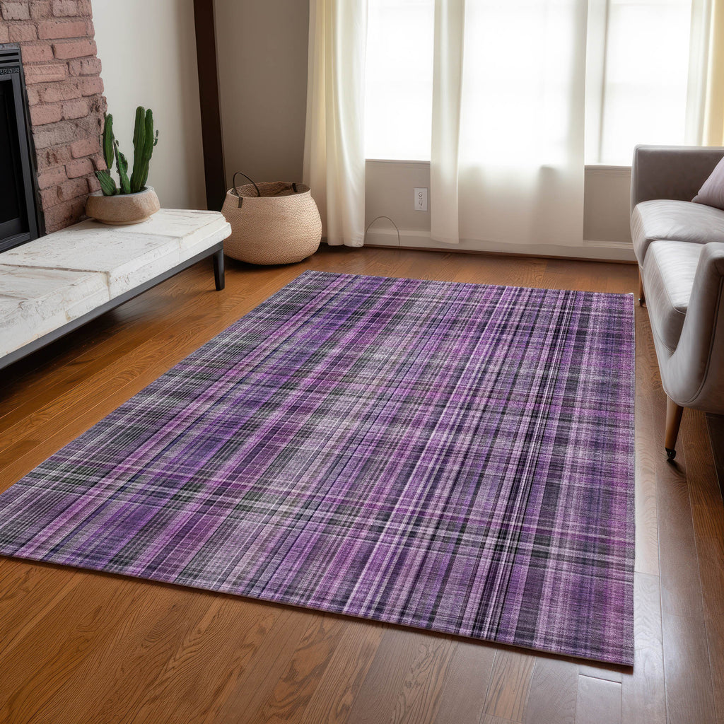 addison chantille acn541 purple rug