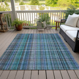 addison chantille acn541 teal rug