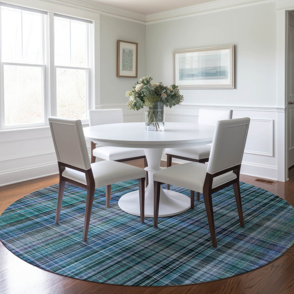 addison chantille acn541 teal rug