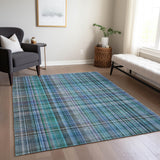 addison chantille acn541 teal rug