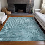 addison chantille acn542 teal rug