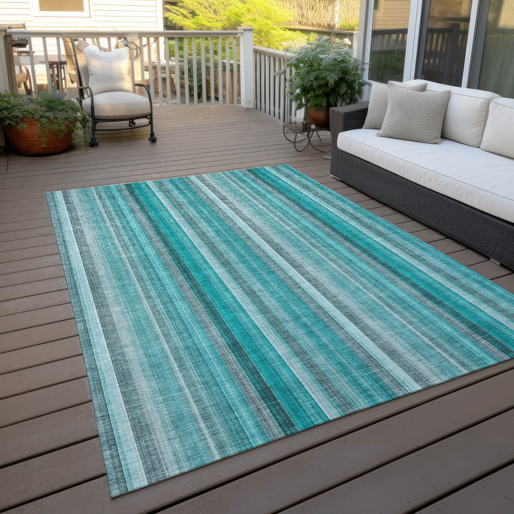 addison chantille acn543 teal rug