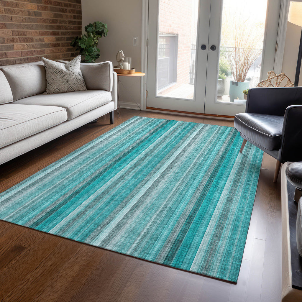 addison chantille acn543 teal rug