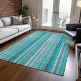 addison chantille acn543 teal rug