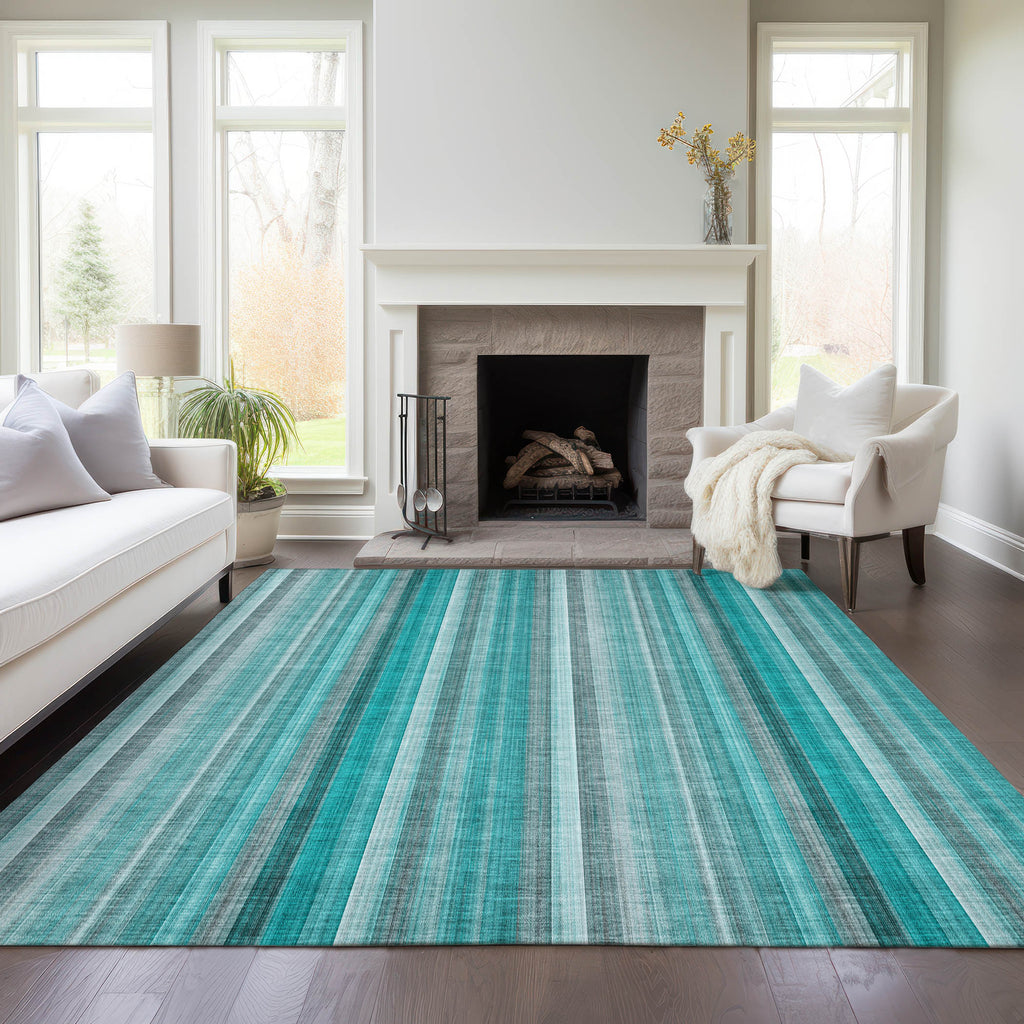 addison chantille acn543 teal rug