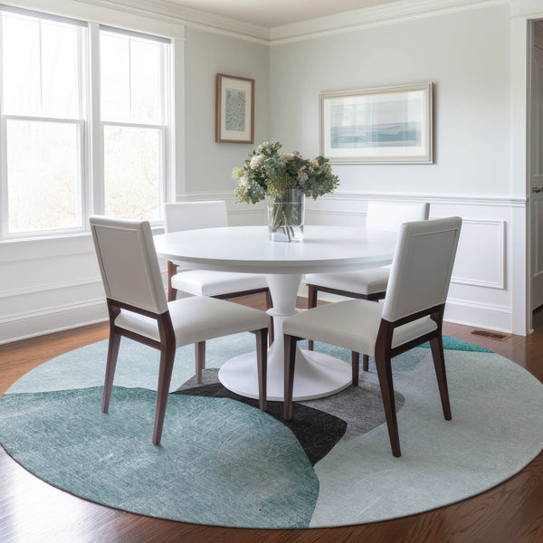addison chantille acn547 teal rug