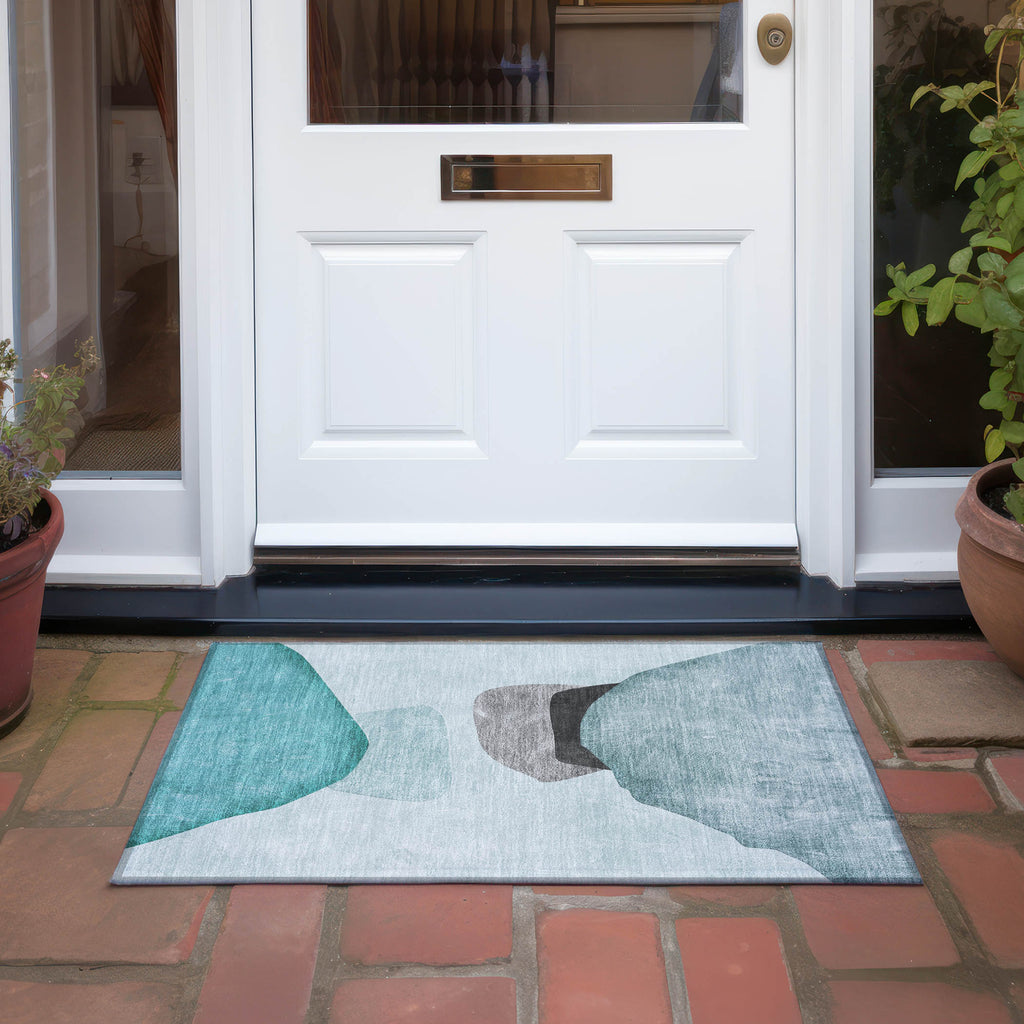 addison chantille acn547 teal rug