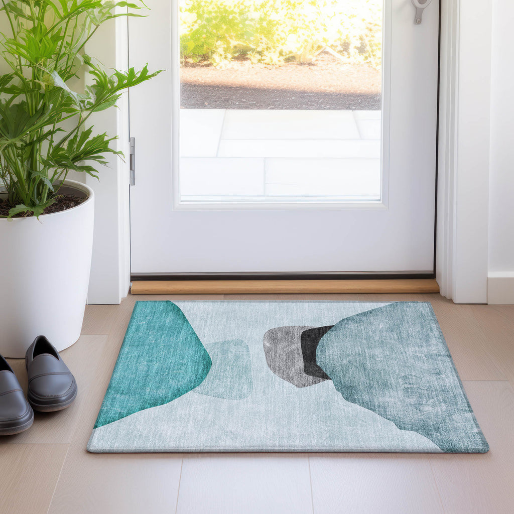 addison chantille acn547 teal rug