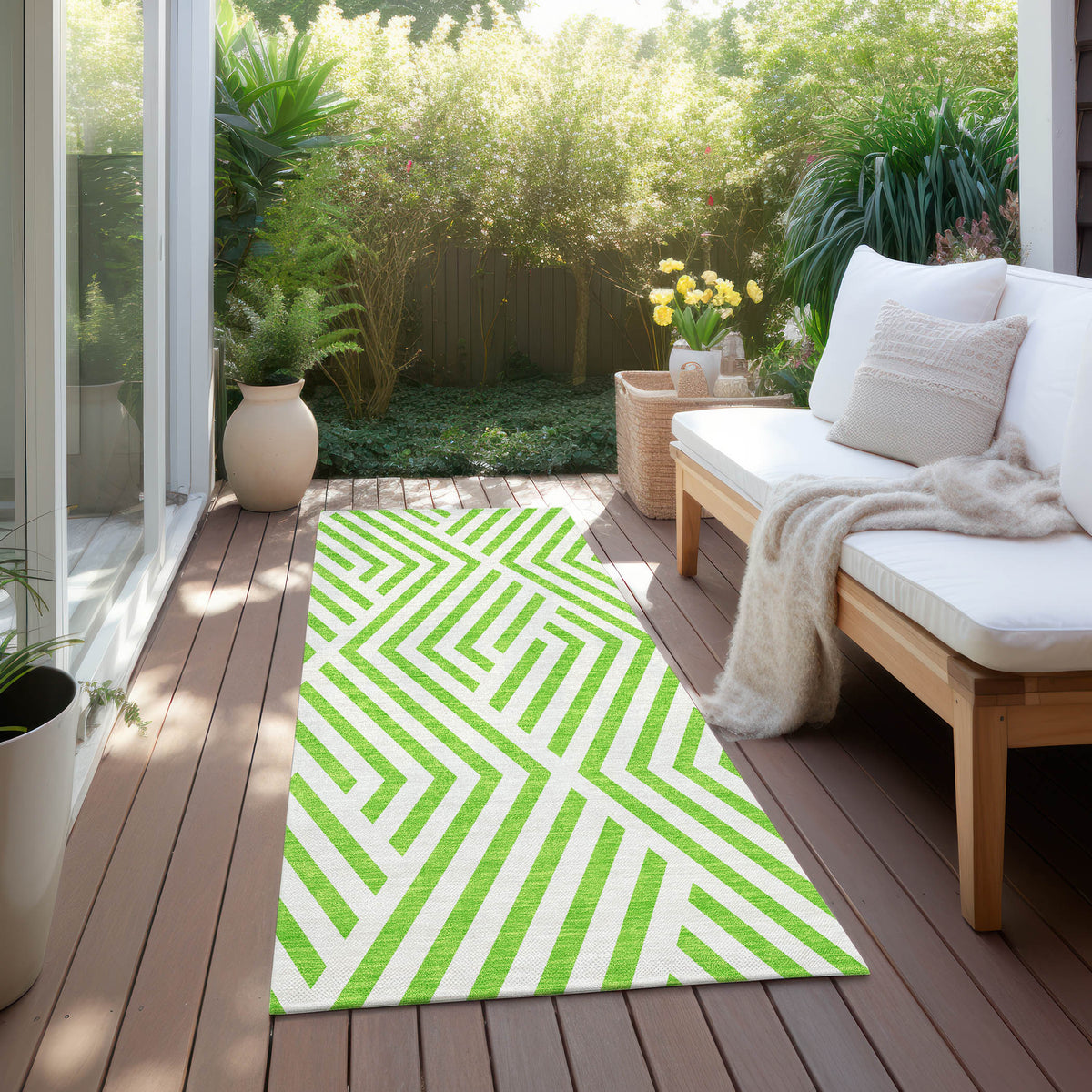 addison chantille acn550 lime rug