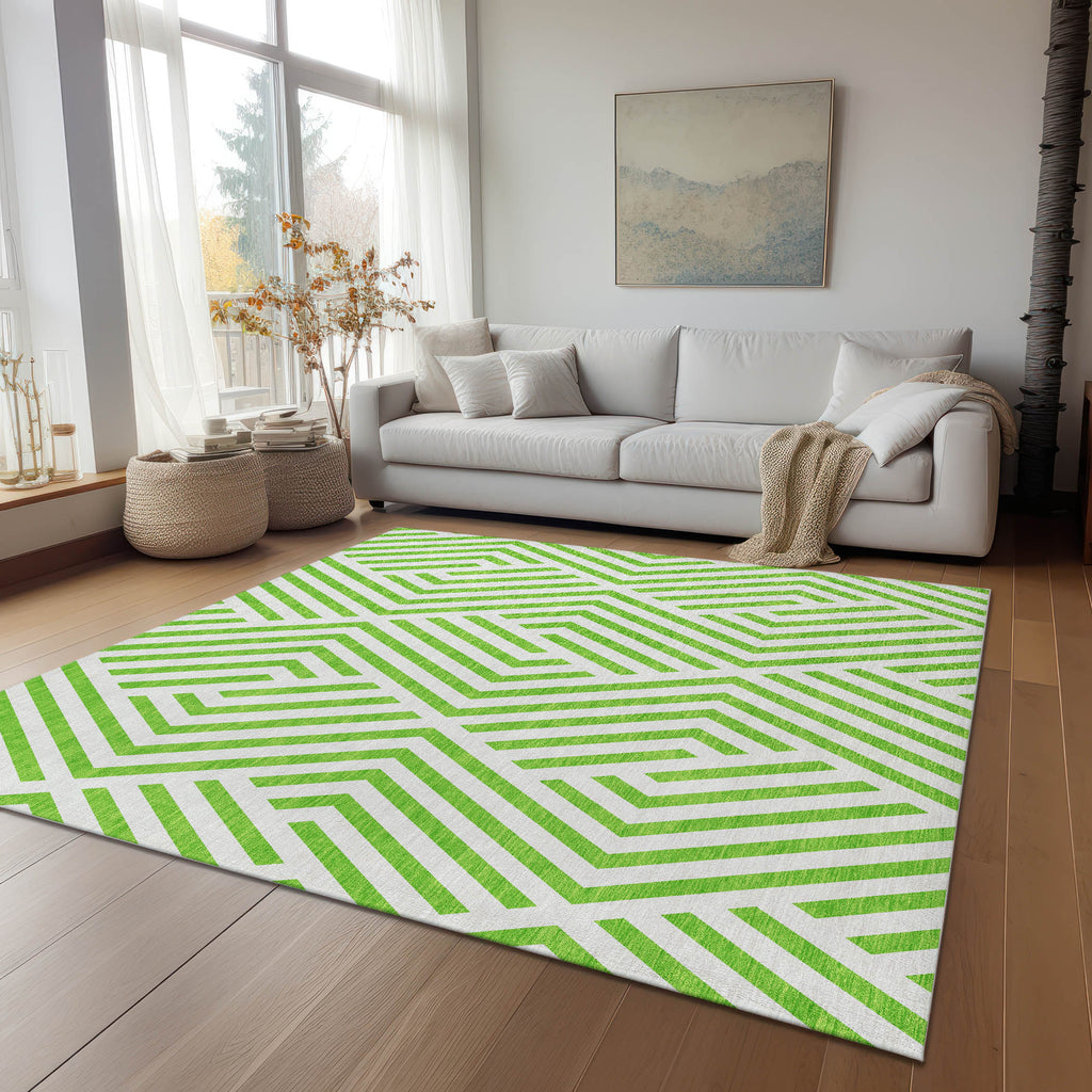 addison chantille acn550 lime rug