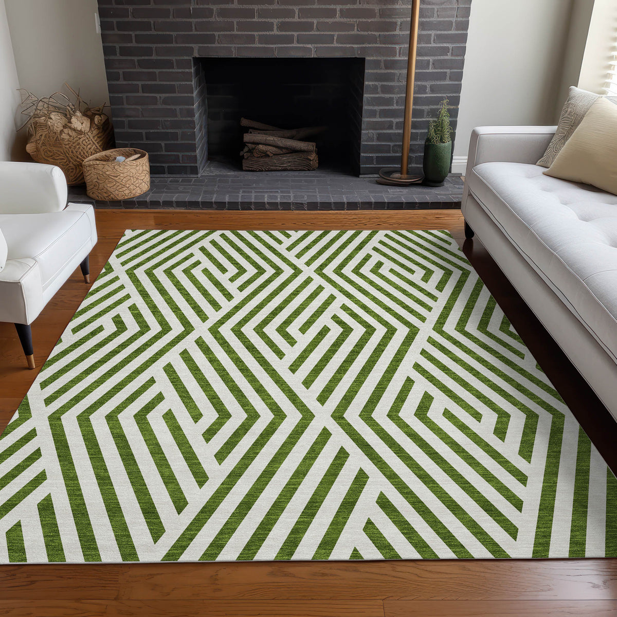 addison chantille acn550 olive rug
