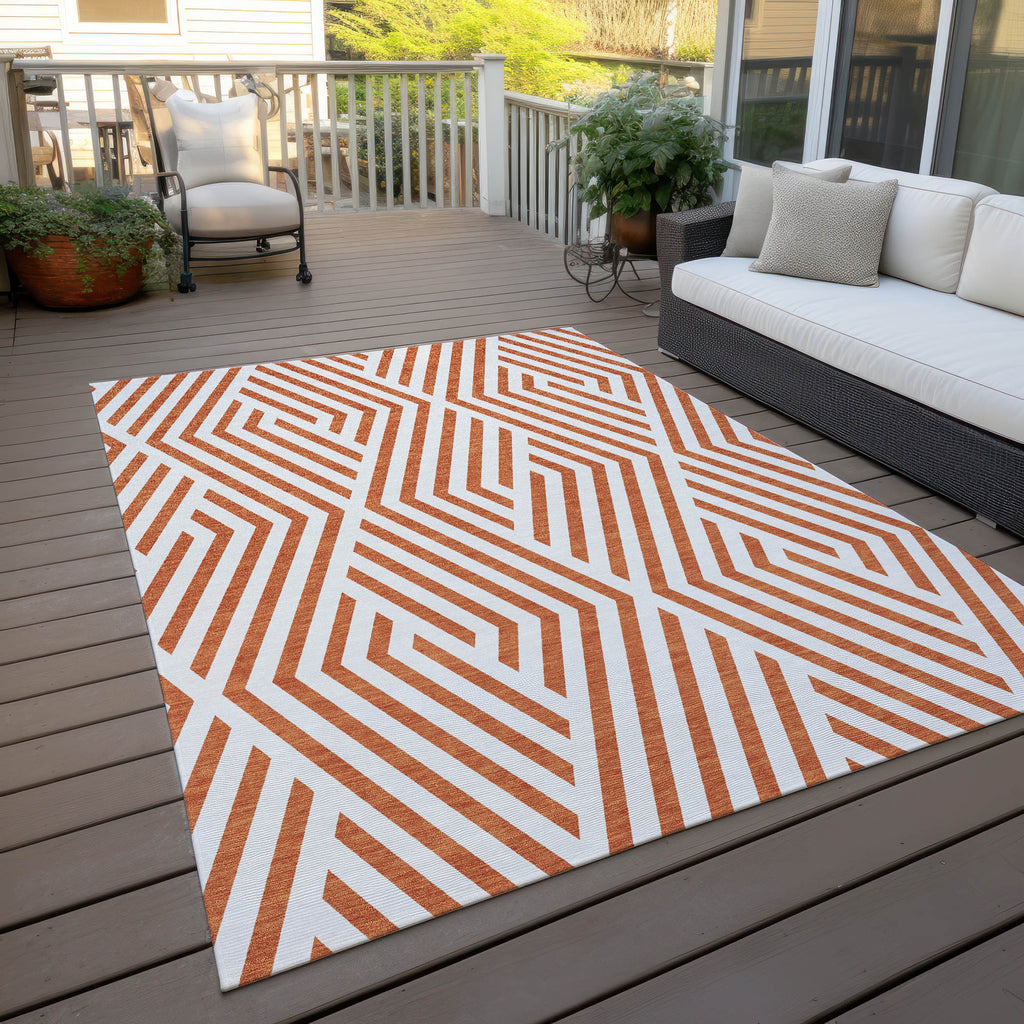 addison chantille acn550 paprika rug