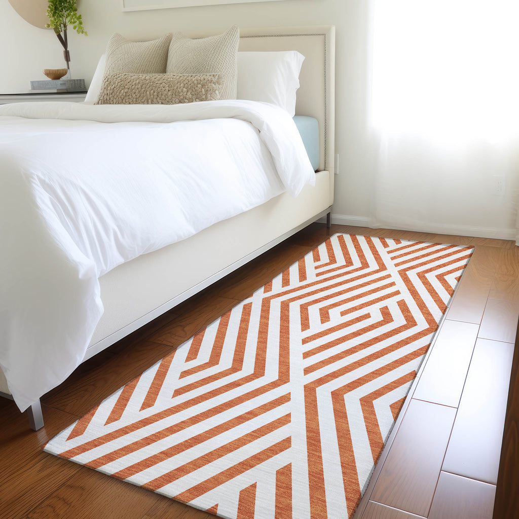 addison chantille acn550 paprika rug