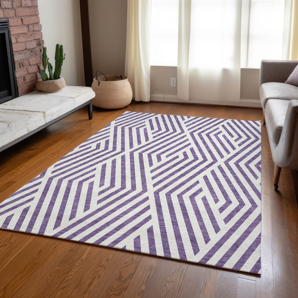 addison chantille acn550 purple rug