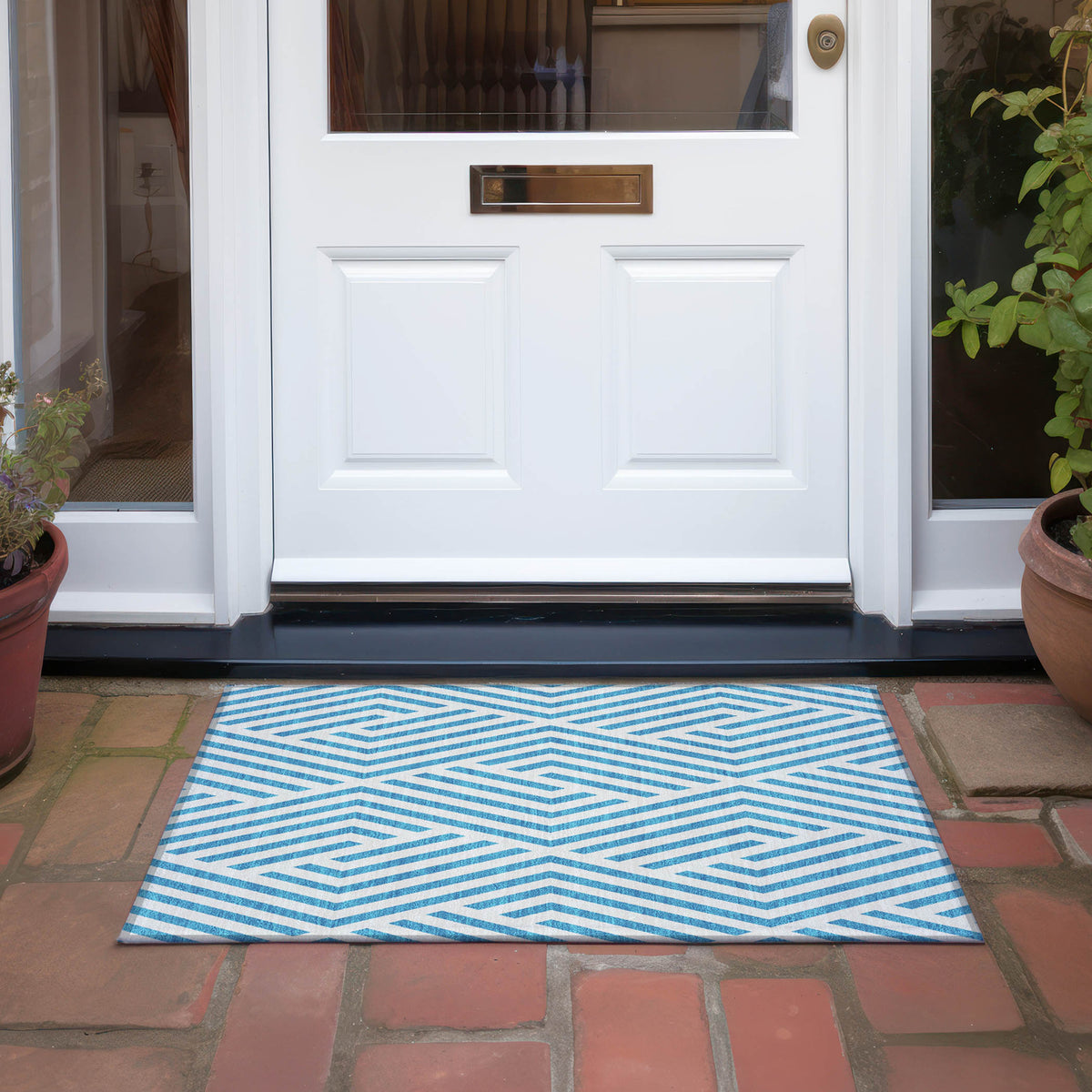 addison chantille acn550 teal rug
