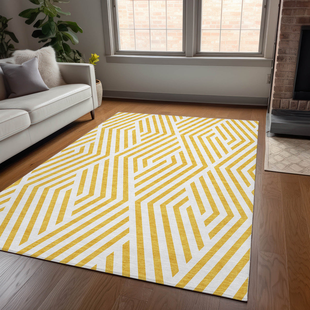 addison chantille acn550 yellow rug