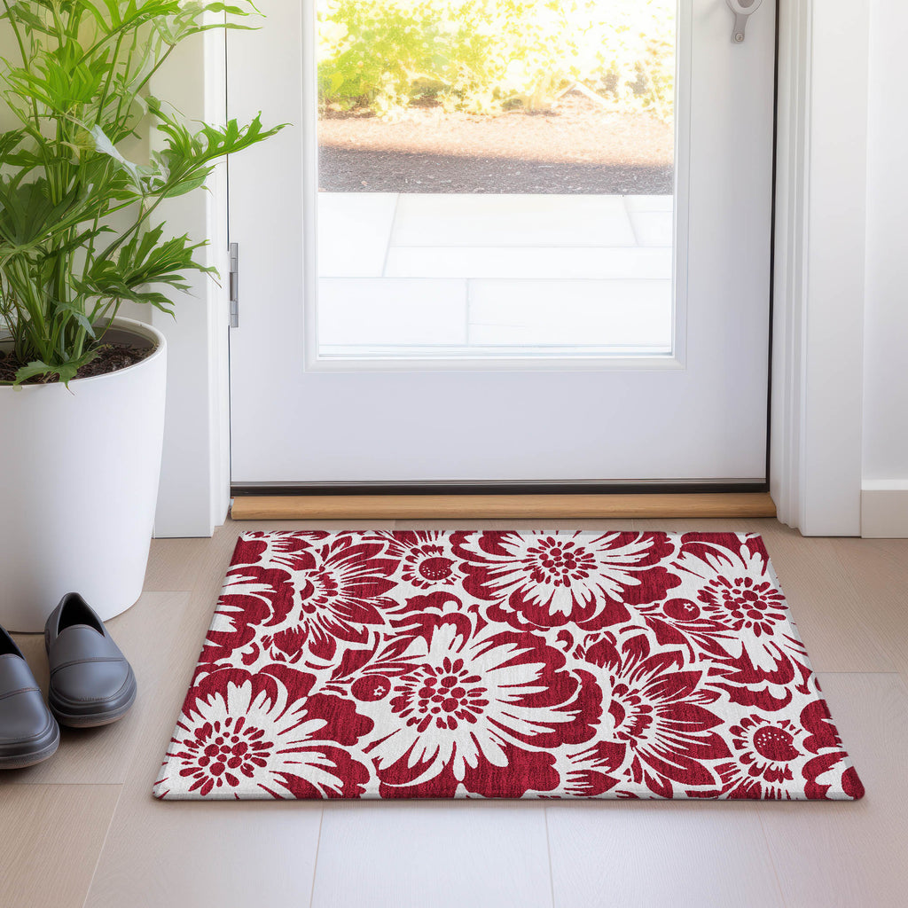 addison chantille acn551 burgundy rug