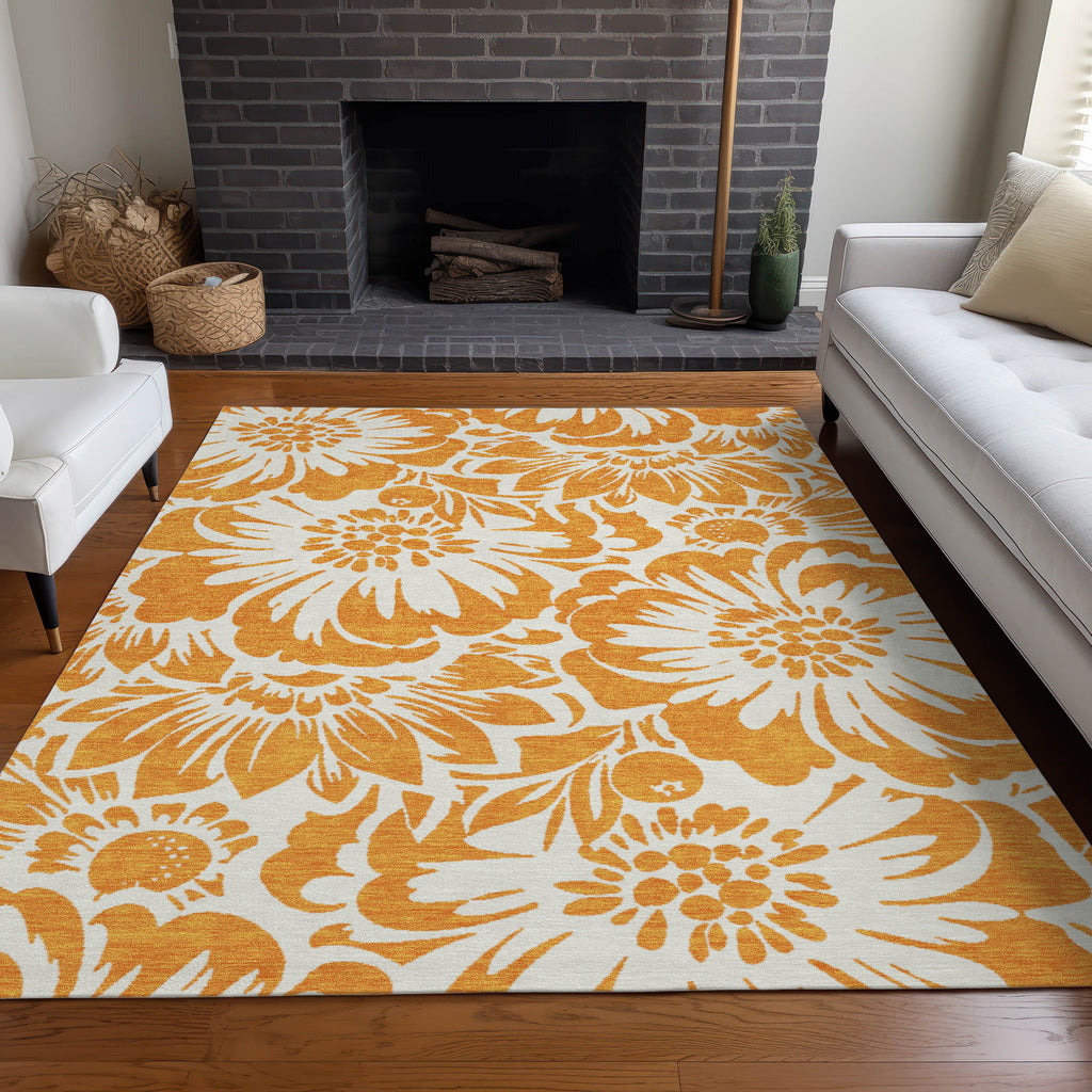 addison chantille acn551 orange rug