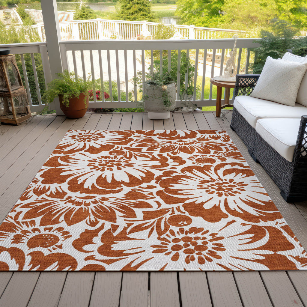 addison chantille acn551 paprika rug
