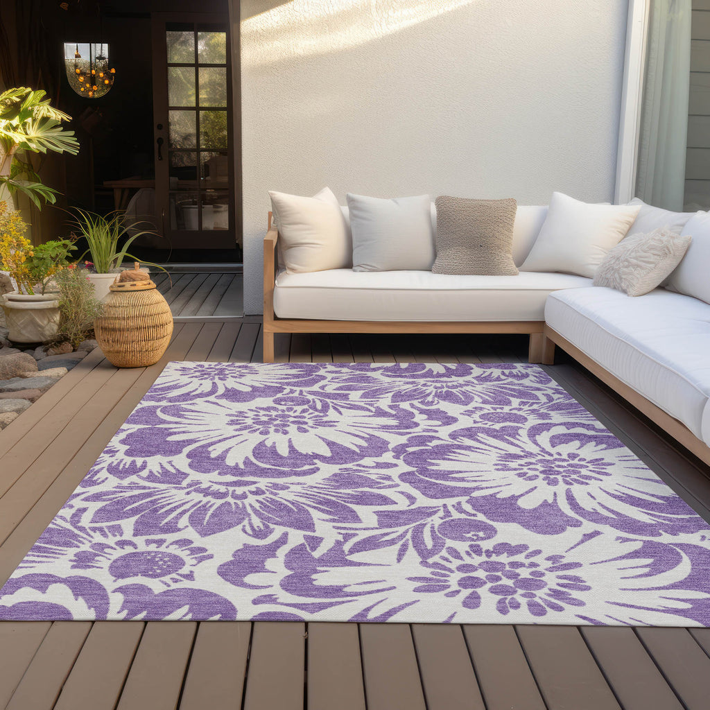 addison chantille acn551 purple rug