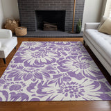addison chantille acn551 purple rug