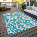 addison chantille acn551 teal rug