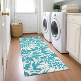 addison chantille acn551 teal rug