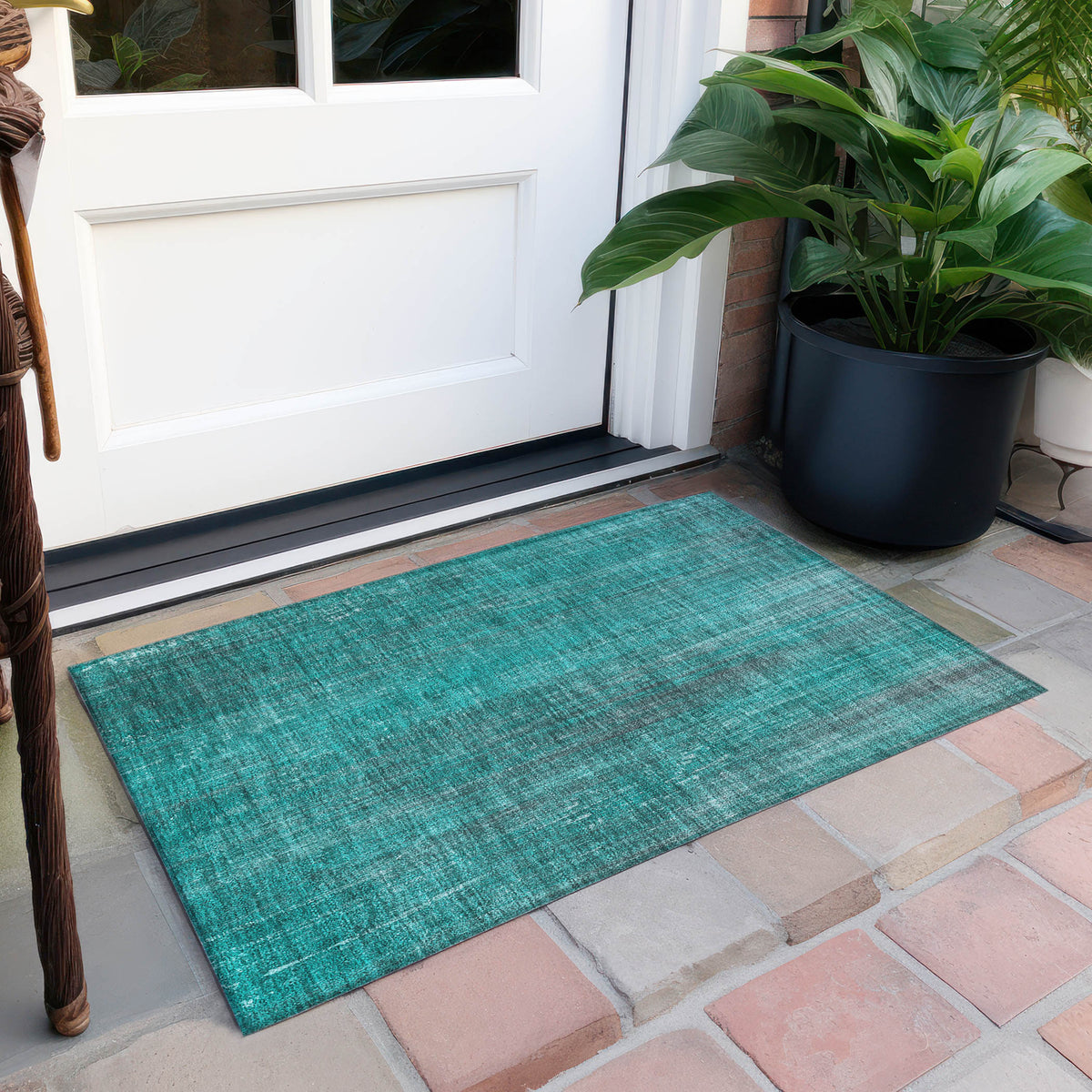 addison chantille acn552 teal rug