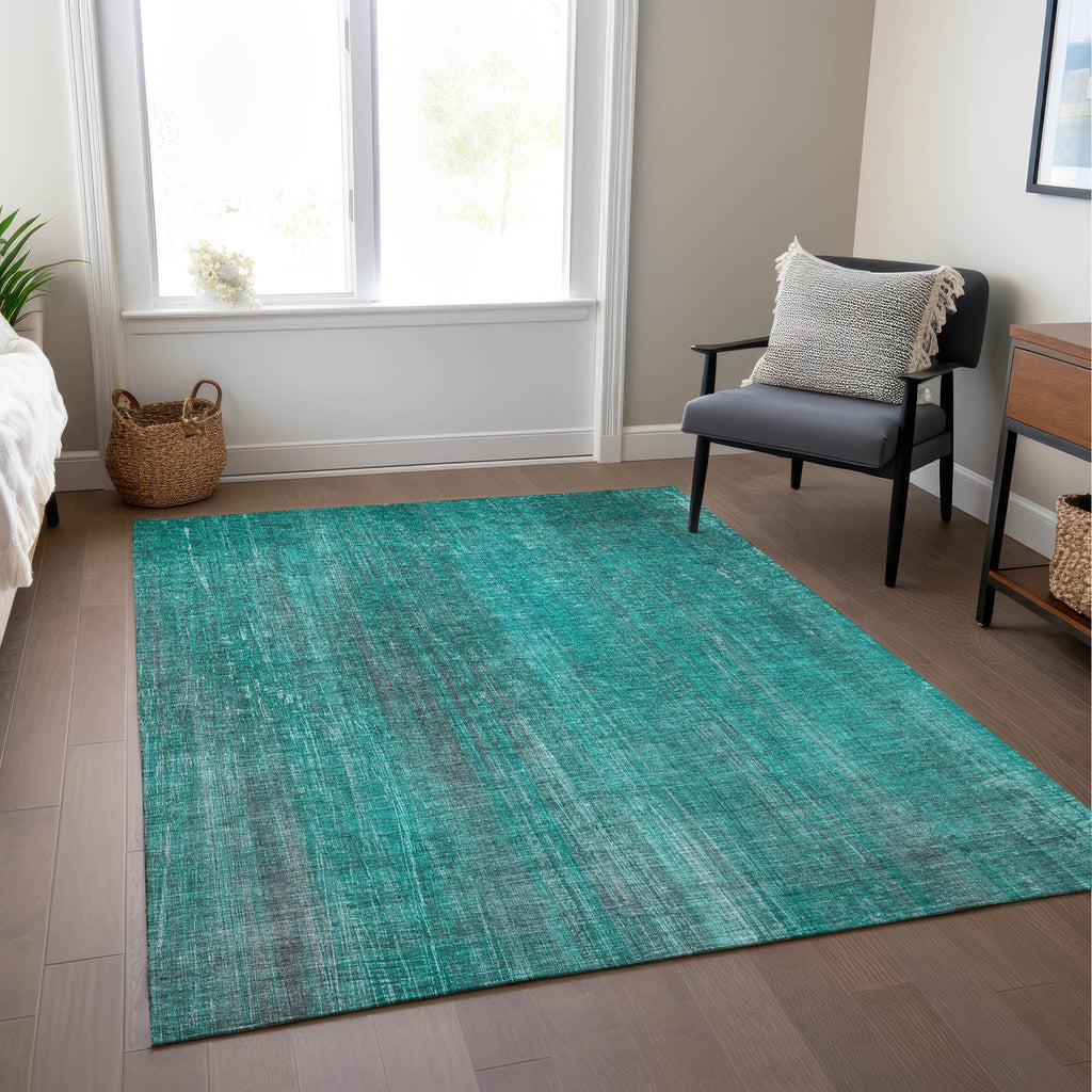 addison chantille acn552 teal rug