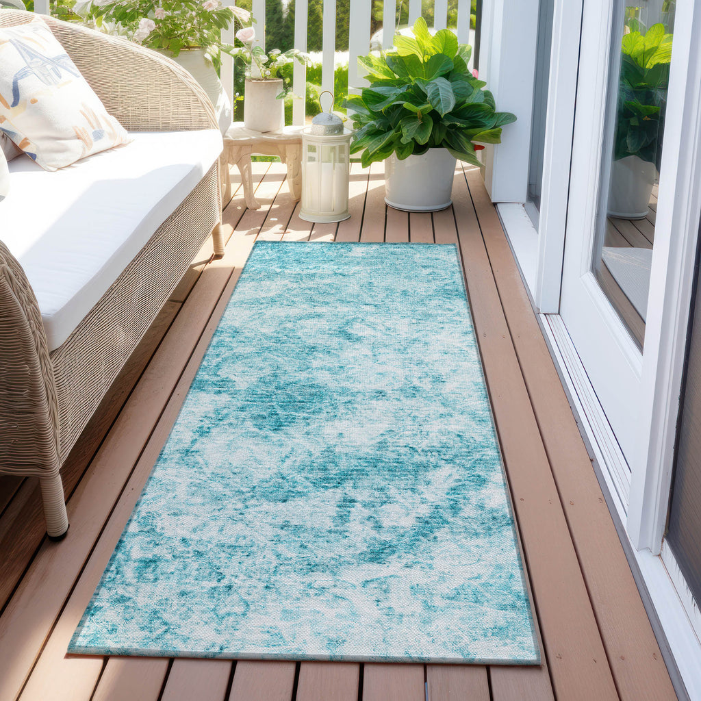 addison chantille acn553 teal rug