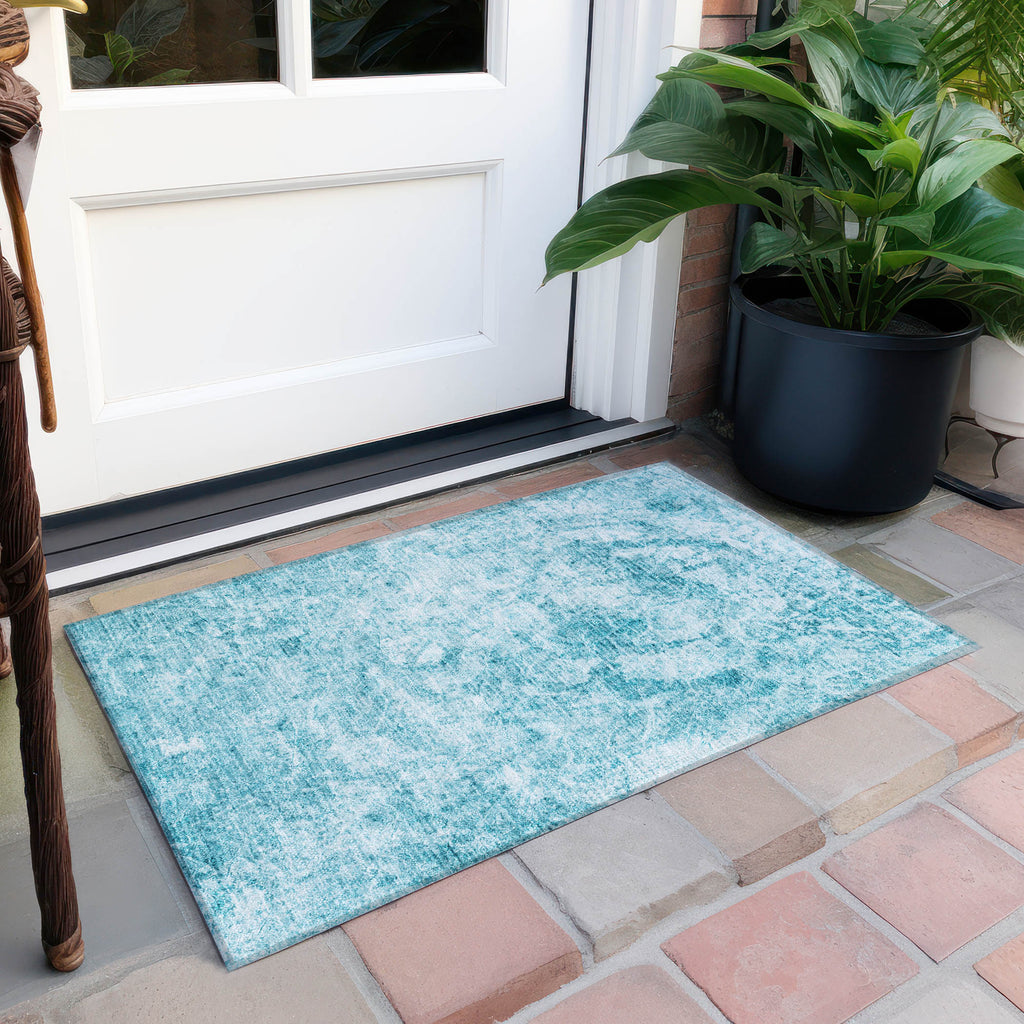 addison chantille acn553 teal rug