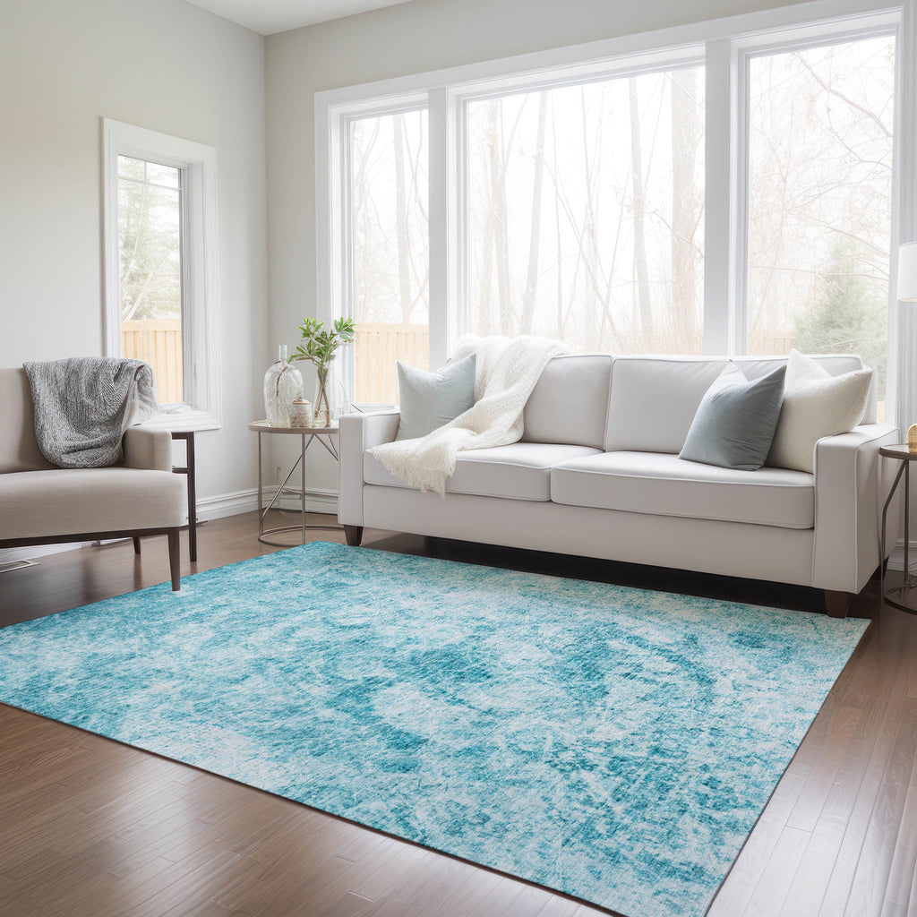 addison chantille acn553 teal rug