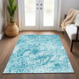 addison chantille acn553 teal rug