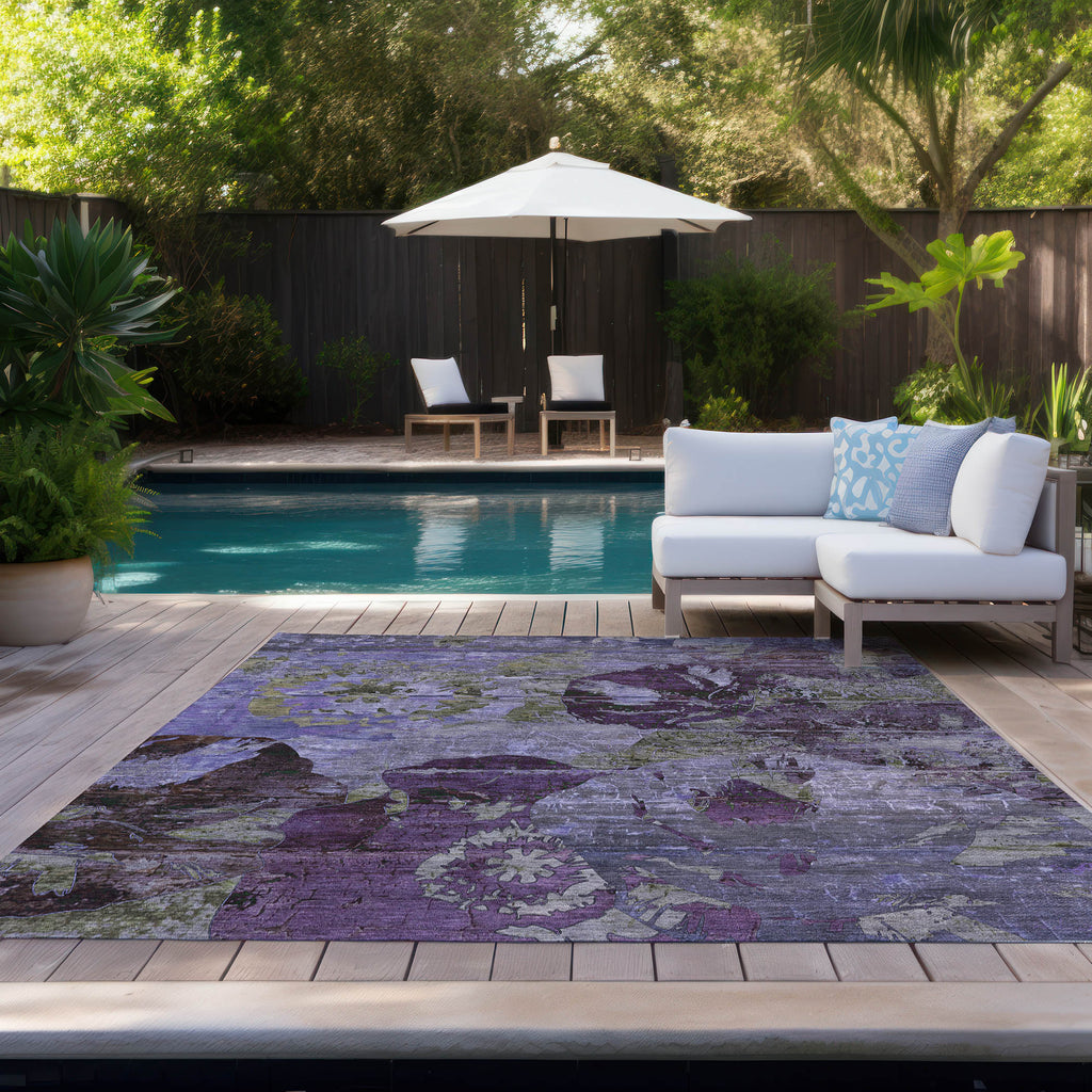 addison chantille acn555 purple rug