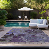 addison chantille acn555 purple rug
