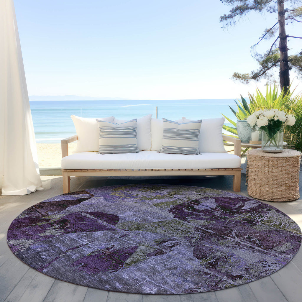 addison chantille acn555 purple rug