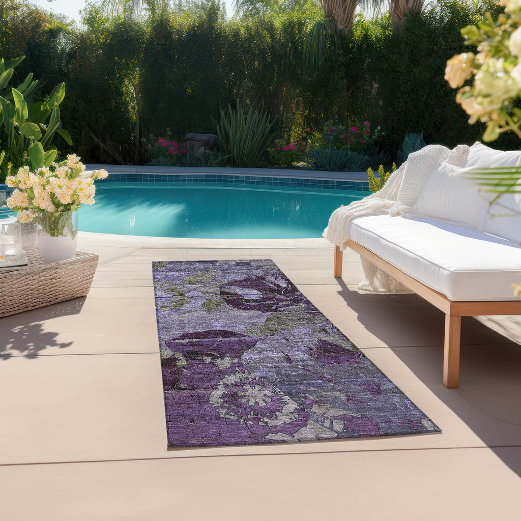 addison chantille acn555 purple rug