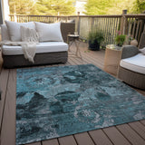 addison chantille acn555 teal rug